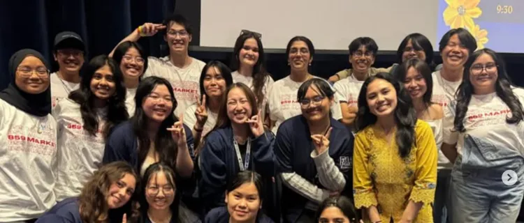 Group of Asian/Asian American Association members