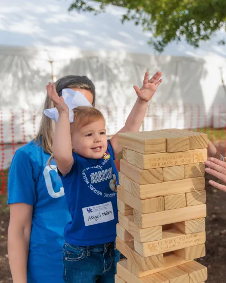 The 2024 Martin-Gatton College of Agriculture Roundup Event was held on Saturday outside the Cooper House.