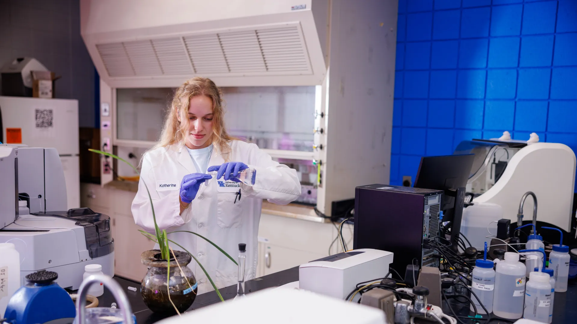 Dr. Tiffany Messer in her lab