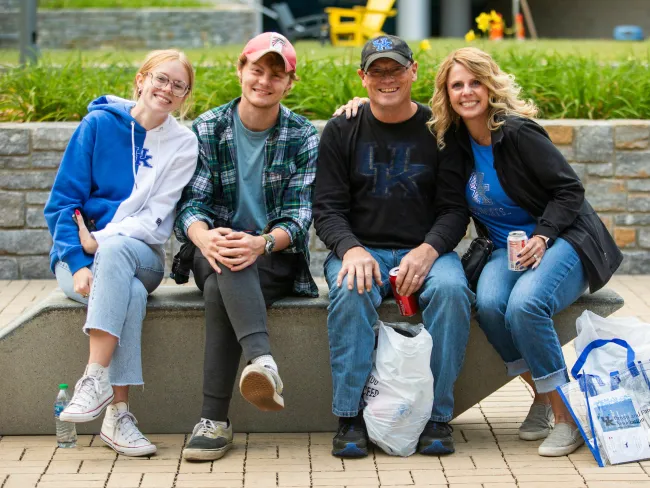 Family Weekend Reception on September 22, 2022. Photo by Arden Barnes | UKphoto