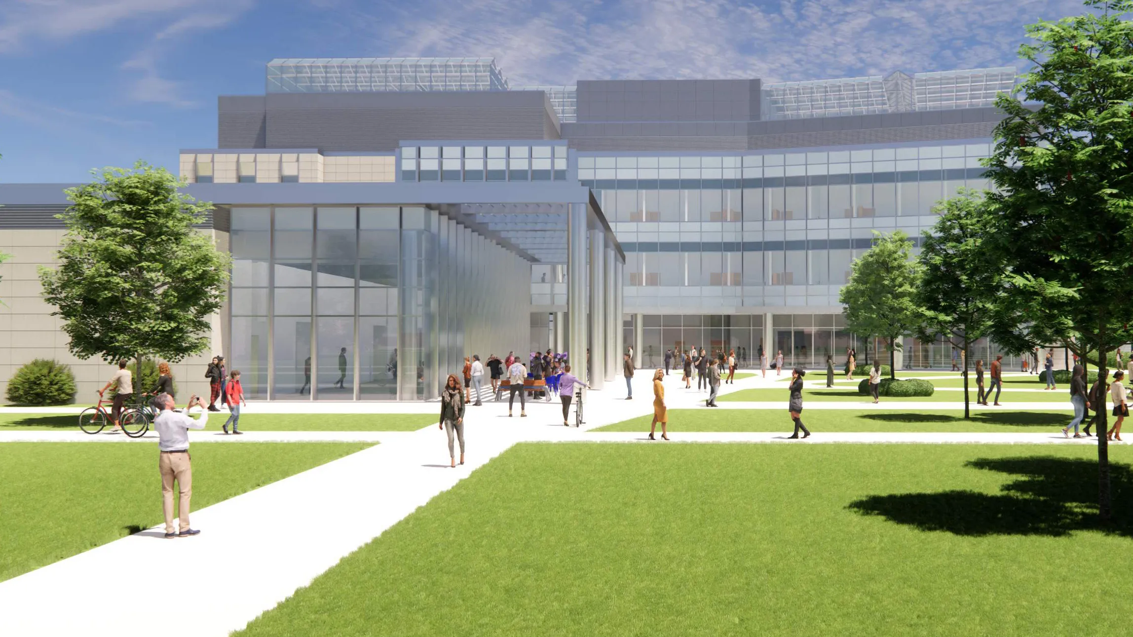 Rendering of the Agricultural Research Building