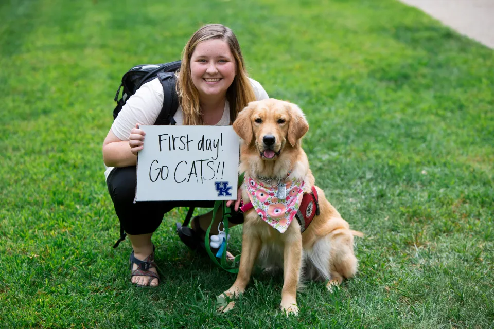 First Day of School Pictures. Photo by Pete Comparoni / UKphoto