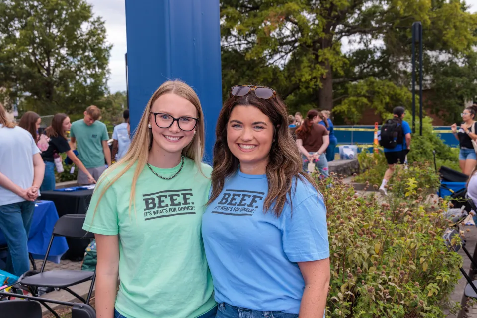 The 2025 UK Martin-Gatton Welcome Back Fair was held in the Alumni plaza. Photo by Matt Barton | UK College of Agriculture